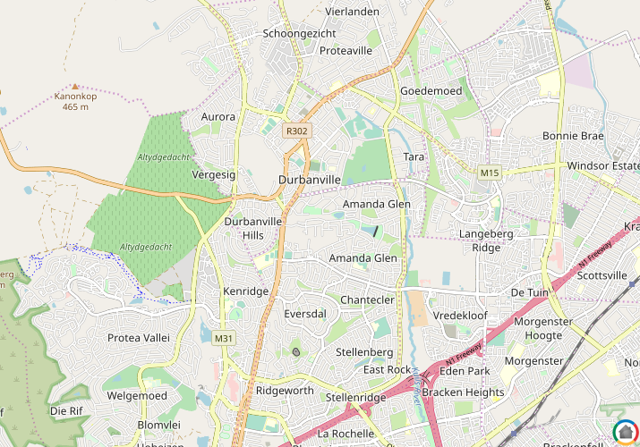 Map location of Vygeboom